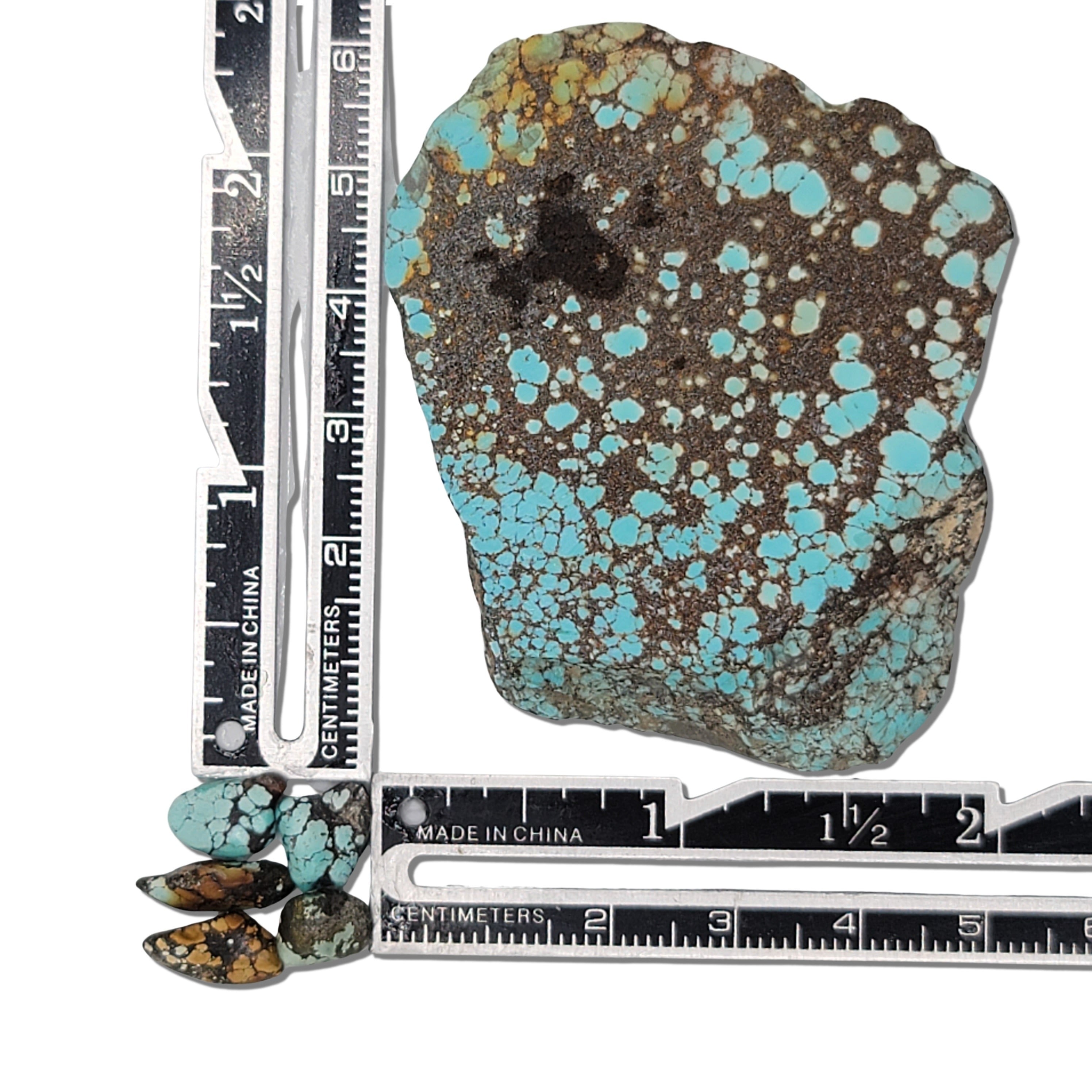 Turquoise Rocks For Sale 50g Natural Hubei Turquoise Rough Stone - T3 – Natural Turquoise